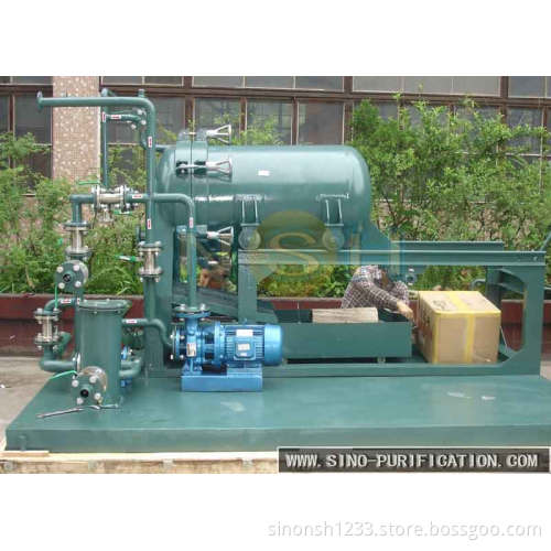 Waste black Diesel engine oil processing machine engine